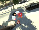 Super Mario Characters Skin Pack